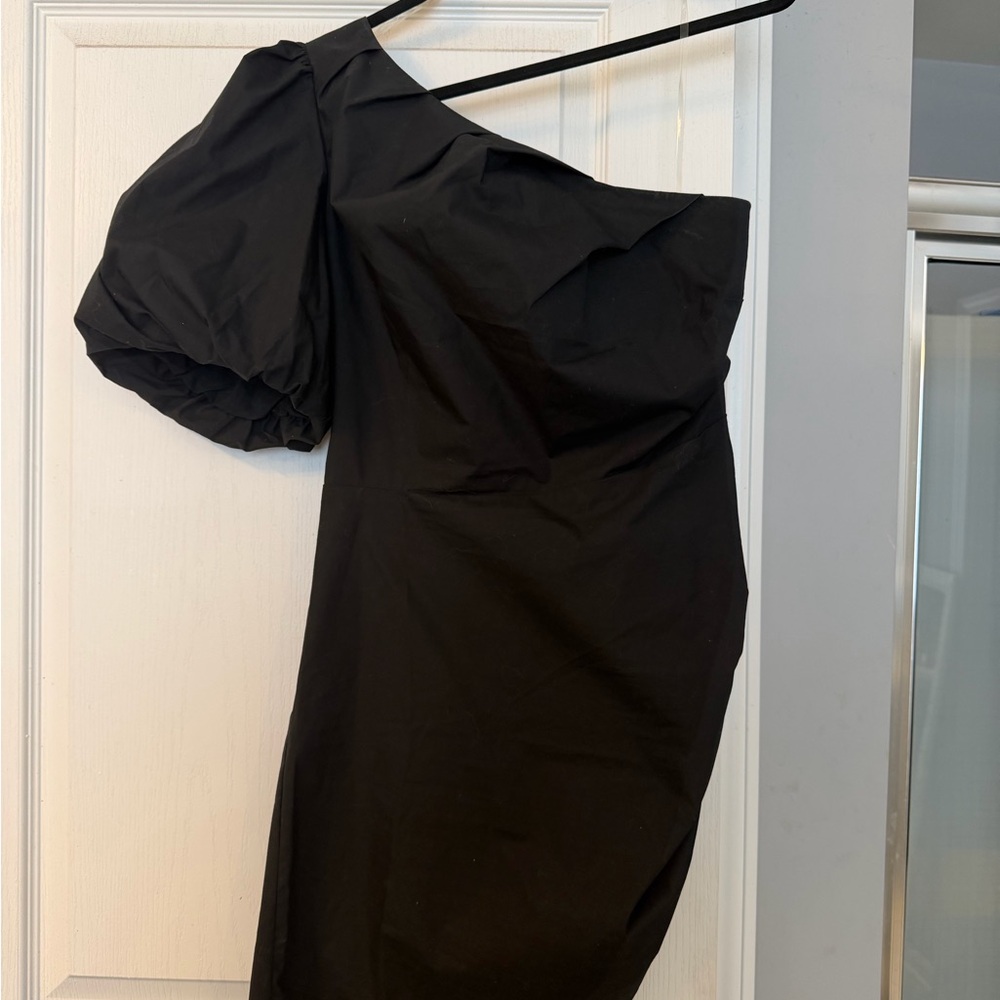 a new day Black One-Shoulder Dress